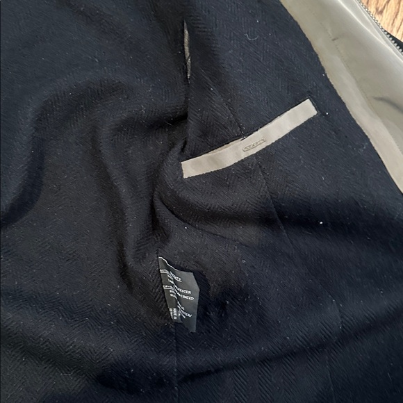 Women’s Fleet Street- Black Hooded Coat. Size XL - Picture 8 of 10